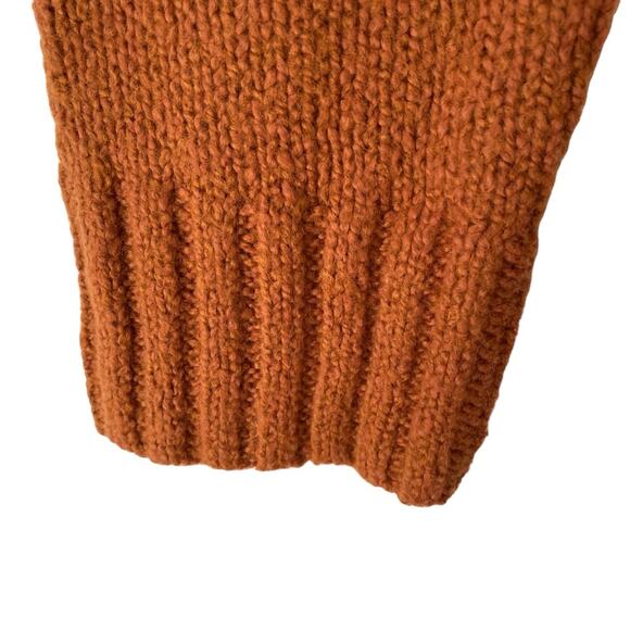 Michael Stars NWTs Kiana Belted Rust Cardigan Sweater size small Rustique - Picture 5 of 9